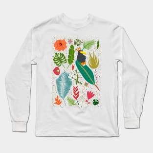 Jungle design, jungle illustration. Bring the rainforest into your home. Long Sleeve T-Shirt